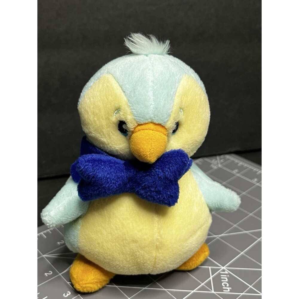 Neopets Blue Bruce Penguin Plush 6”  Snap!Toys 2002 Torn Tag